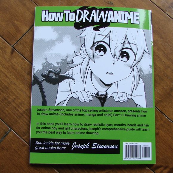 How To Draw Anime Part 1 Book Manga Joseph Stevenson Softcover 2021 BRAND NEW - Picture 7 of 7